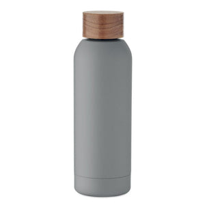 Bottiglia monostrato 700 ml Grigio - personalizzabile con logo
