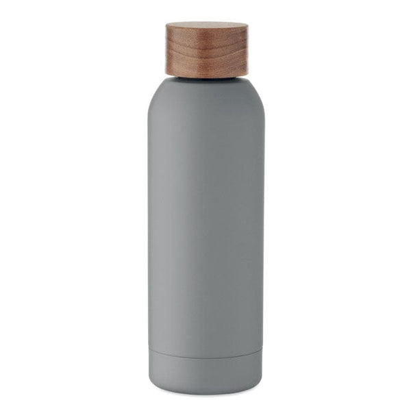 Bottiglia monostrato 700 ml Grigio - personalizzabile con logo