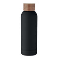 Bottiglia monostrato 700 ml Nero - personalizzabile con logo