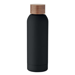 Bottiglia monostrato 700 ml Nero - personalizzabile con logo