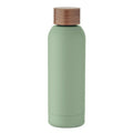 Bottiglia monostrato 700 ml verde calce - personalizzabile con logo