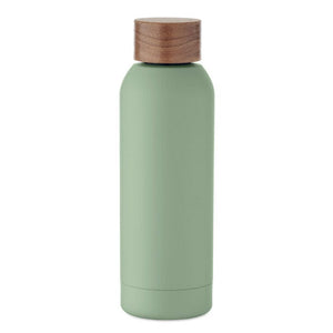 Bottiglia monostrato 700 ml verde calce - personalizzabile con logo