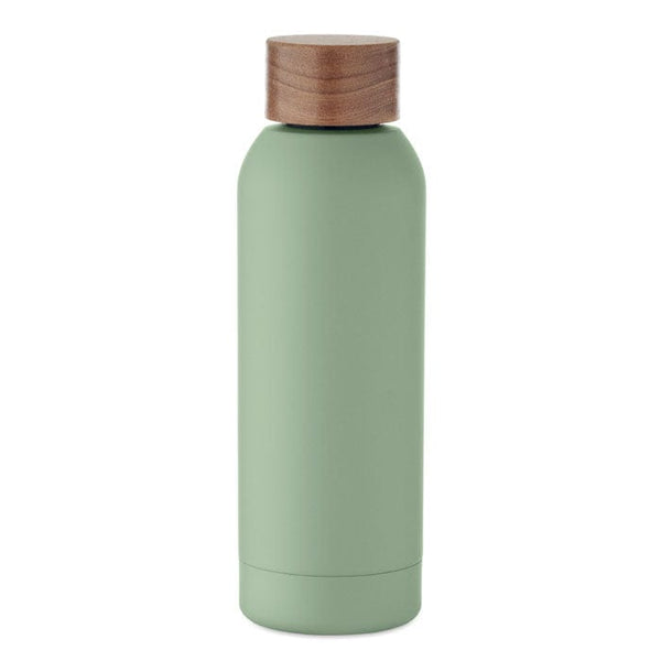 Bottiglia monostrato 700 ml verde calce - personalizzabile con logo