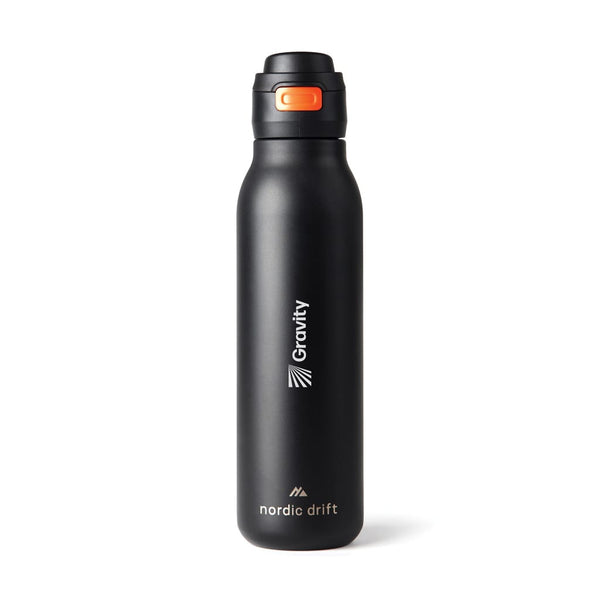 Bottiglia Nordic Drift Trail RCS 750ML nero - personalizzabile con logo