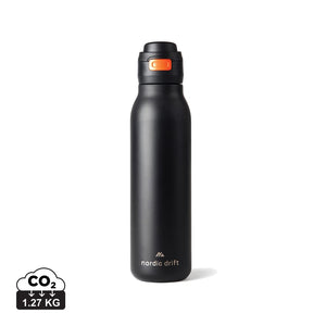 Bottiglia Nordic Drift Trail RCS 750ML nero - personalizzabile con logo