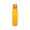 Bottiglia Oasis in RPET RCS 650ml arancione - personalizzabile con logo