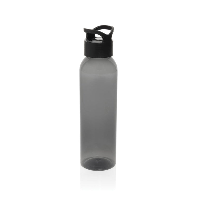Bottiglia Oasis in RPET RCS 650ml nero - personalizzabile con logo
