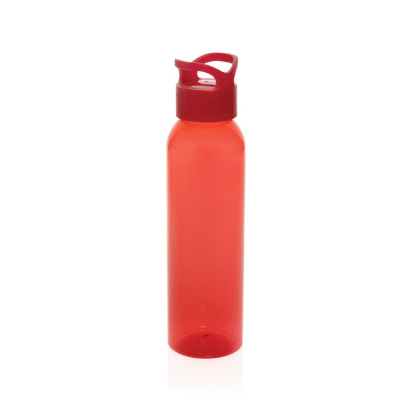 Bottiglia Oasis in RPET RCS 650ml rosso - personalizzabile con logo