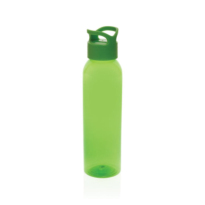 Bottiglia Oasis in RPET RCS 650ml verde - personalizzabile con logo