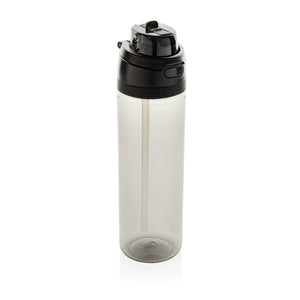 Bottiglia Omni Sip in rPET RCS 800ml nero - personalizzabile con logo