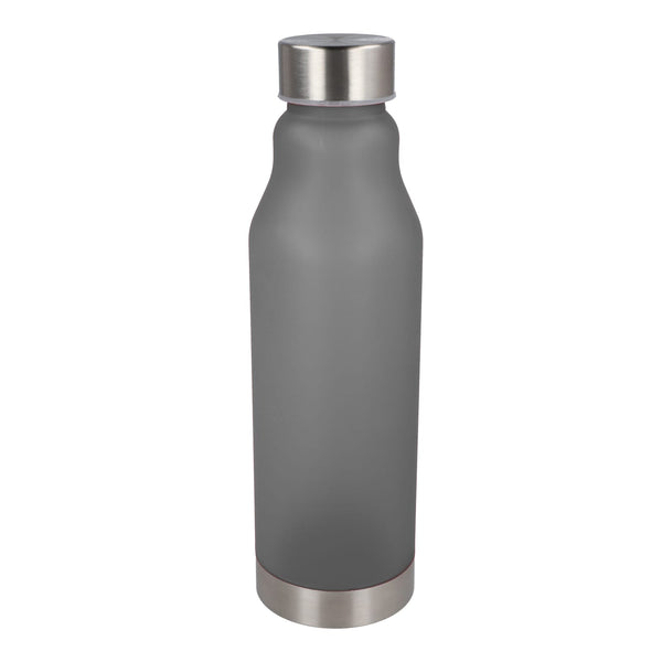 Bottiglia R-PET effetto ghiaccio 600ml - personalizzabile con logo
