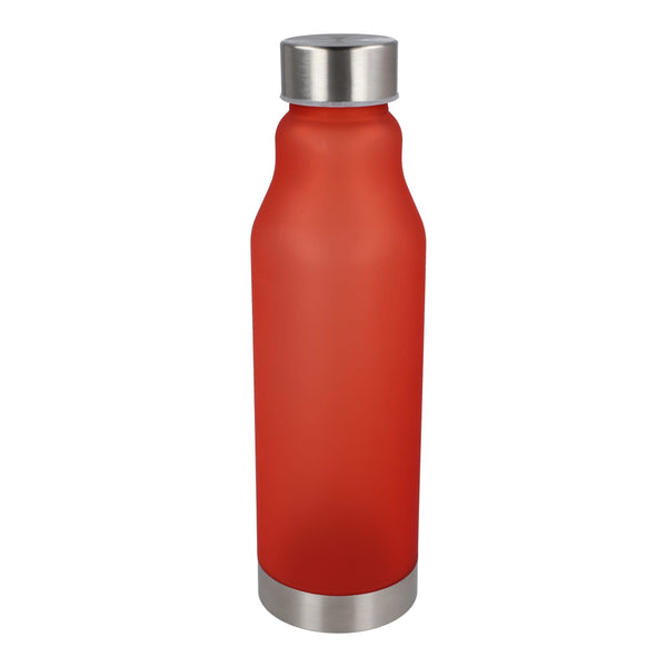 Bottiglia R-PET effetto ghiaccio 600ml - personalizzabile con logo