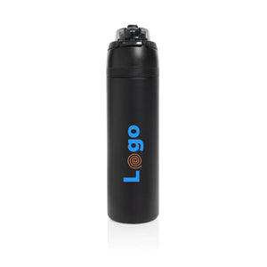 Bottiglia richiudibile Omni Sip in r-acciaio RCS 700ml - personalizzabile con logo