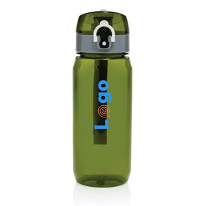 Bottiglia richiudibile Yide in RPRT RCS 650ml - personalizzabile con logo