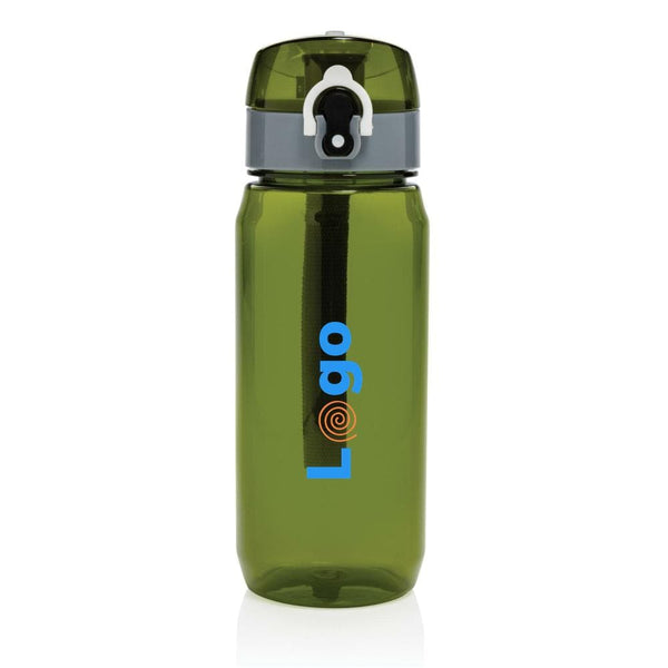 Bottiglia richiudibile Yide in RPRT RCS 650ml - personalizzabile con logo