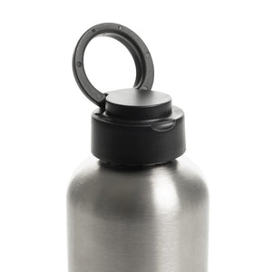 Bottiglia Ripple con manico in rAcciaio RCS 750ML - personalizzabile con logo