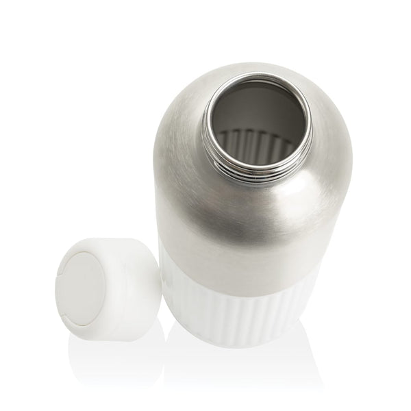 Bottiglia Ripple con manico in rAcciaio RCS 750ML - personalizzabile con logo