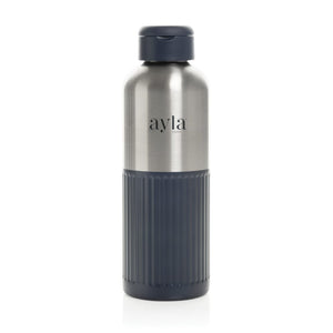 Bottiglia Ripple con manico in rAcciaio RCS 750ML - personalizzabile con logo