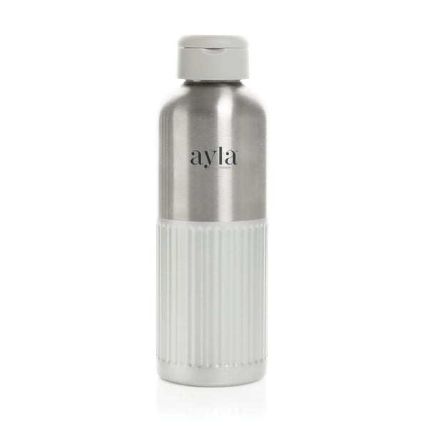 Bottiglia Ripple con manico in rAcciaio RCS 750ML - personalizzabile con logo