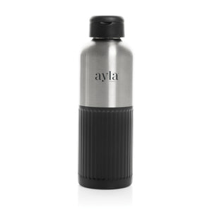 Bottiglia Ripple con manico in rAcciaio RCS 750ML - personalizzabile con logo