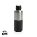 Bottiglia Ripple con manico in rAcciaio RCS 750ML nero - personalizzabile con logo