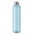 Bottiglia RPET 1000ml trasparente azzurro - personalizzabile con logo