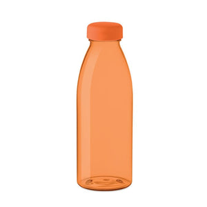 Bottiglia RPET 500ml arancione - personalizzabile con logo