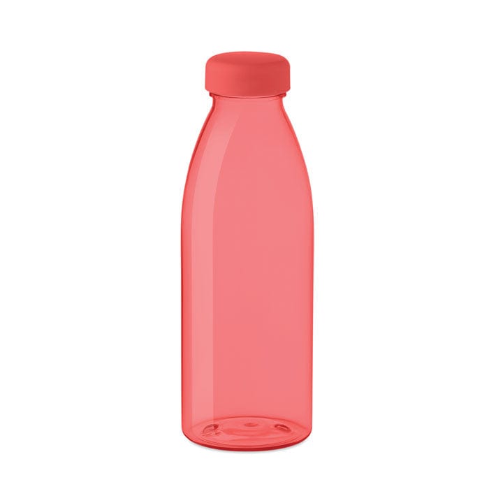 Bottiglia RPET 500ml rosso - personalizzabile con logo