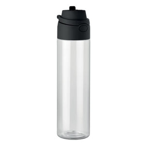 Bottiglia RPET 700ml Nero - personalizzabile con logo