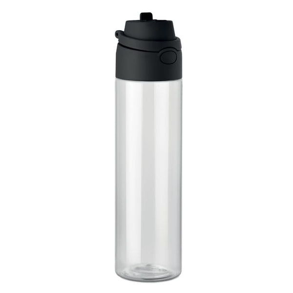 Bottiglia RPET 700ml Nero - personalizzabile con logo