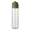 Bottiglia RPET 700ml verde - personalizzabile con logo