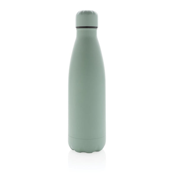 Bottiglia sottovuoto in acciaio tinta unita 500ml - personalizzabile con logo