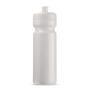 Bottiglia sport Bio 750 ml bianco - personalizzabile con logo