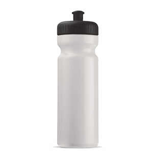 Bottiglia sport Bio 750 ml nero - personalizzabile con logo