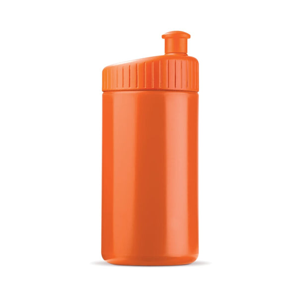 Bottiglia sport Design 500ml Arancione - personalizzabile con logo