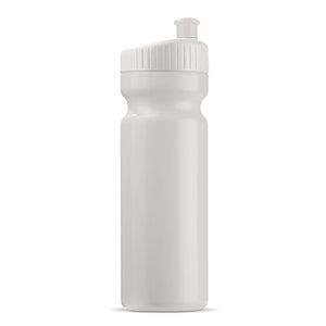 Bottiglia sport Design 750ml Bianco - personalizzabile con logo