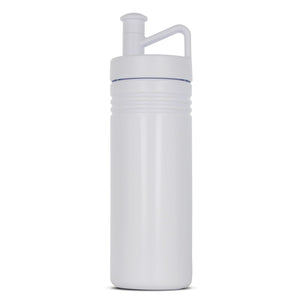 Bottiglia sportiva adventure 500ml Bianco / bianco - personalizzabile con logo