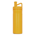 Bottiglia sportiva adventure 500ml Giallo - personalizzabile con logo