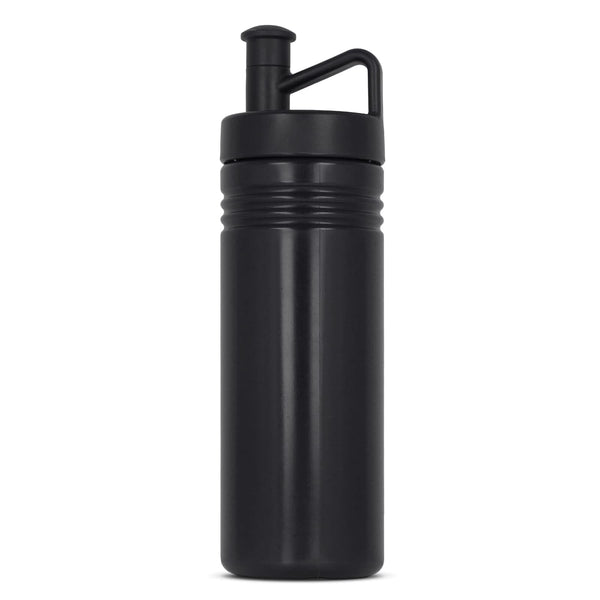 Bottiglia sportiva adventure 500ml Nero - personalizzabile con logo