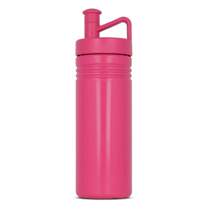 Bottiglia sportiva adventure 500ml Rosa - personalizzabile con logo