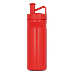 Bottiglia sportiva adventure 500ml Rosso - personalizzabile con logo
