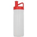 Bottiglia sportiva adventure 500ml rosso - personalizzabile con logo