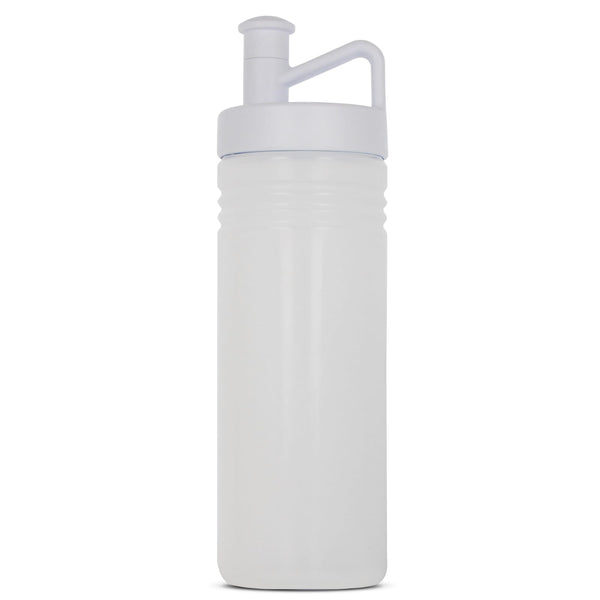 Bottiglia sportiva adventure 500ml Trasparente bianco - personalizzabile con logo