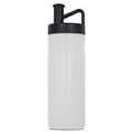 Bottiglia sportiva adventure 500ml Trasparente nero - personalizzabile con logo