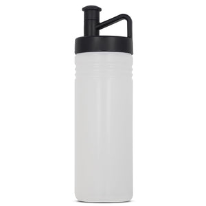 Bottiglia sportiva adventure 500ml Trasparente nero - personalizzabile con logo
