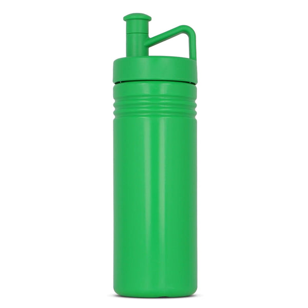 Bottiglia sportiva adventure 500ml Verde - personalizzabile con logo