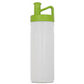 Bottiglia sportiva adventure 500ml verde Trasparente - personalizzabile con logo
