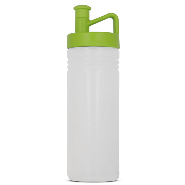 Bottiglia sportiva adventure 500ml verde Trasparente - personalizzabile con logo