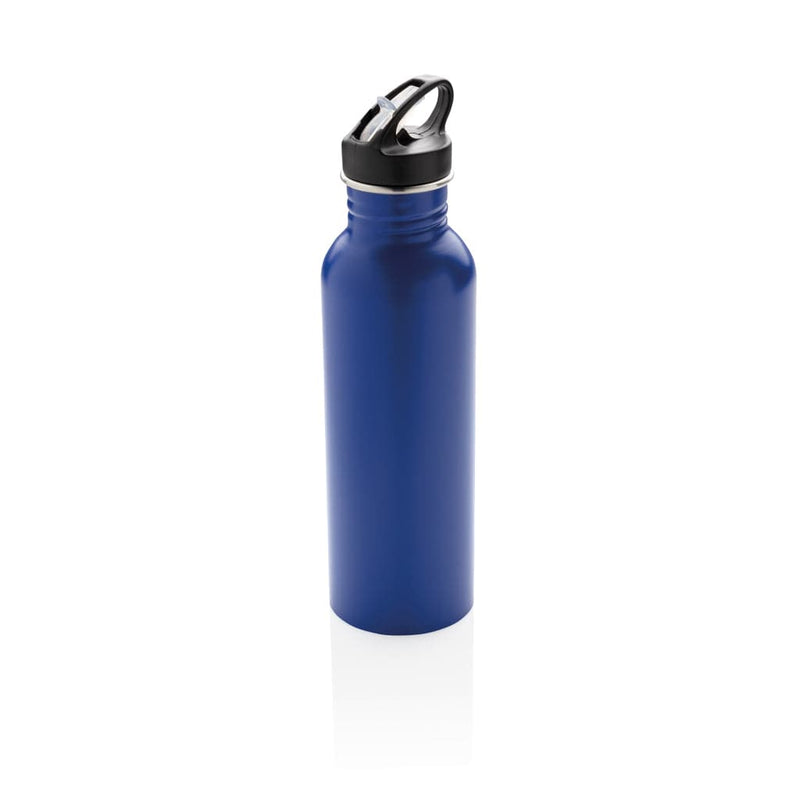 Bottiglia sportiva in acciaio inossidabile deluxe Colore: blu €11.08 - P436.425