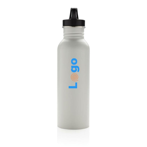 Bottiglia sportiva in acciaio inossidabile deluxe - personalizzabile con logo